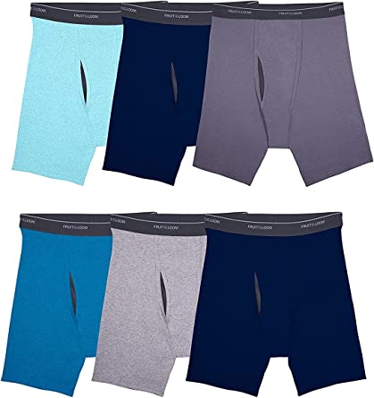 Fruit of the Loom Men's Coolzone Boxer Briefs (Assorted Colors) (Pack of 3)