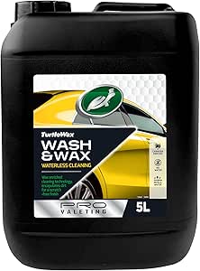 Turtle Wax Pro Valeting Range - Wash (Waterless Wash & Wax, 5L)