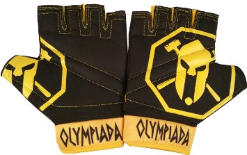Olympiada Weight Lifting Gloves For Gym Workouts, Crossfit, Weightlifting, Powerlifting, Fitness & Cross Training - Works for many Sports - Great for Men & Women - Lifetime Warranty