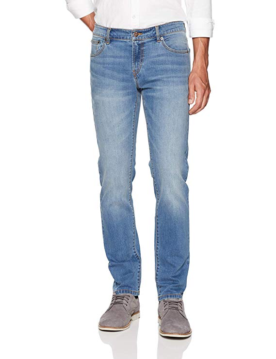 Quality Durables Co. Men's Stretch Cotton Skinny-Fit Jean