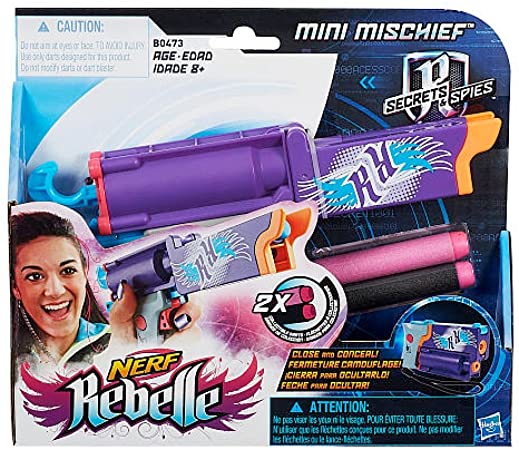 Nerf Rebelle Secrets & Spies Mini Mischief Blaster