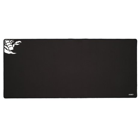 AUKEY Gaming Mouse Pad Large Size  900x400x4mm  Water-Resistant Mouse Mat with Non-slip Rubber Base Special-Textured Surface Support for Computer PC and Laptop - Black