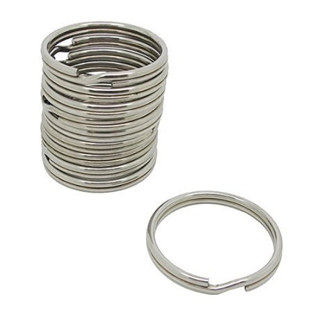 Scuba Choice Diving 38mm Stainless Steel 023mm Split Ring for BCD Attachment 10-Piece Pack