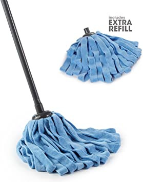 O-Cedar MicroTwist Microfiber Twist Mop with 1 Extra Refill