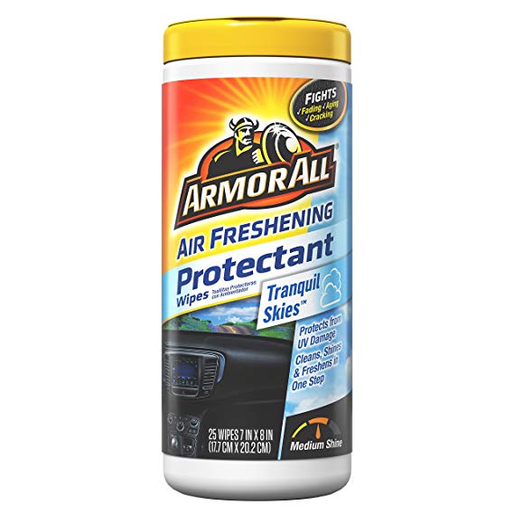 Armor All Air Freshening Protectant Wipes – Tranquil Skies (25 count)