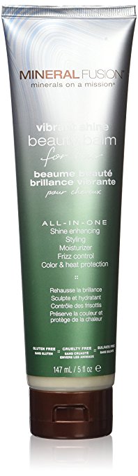 Mineral Fusion Beauty Balm For Hair, Vibrant Shine, 5 Ounce