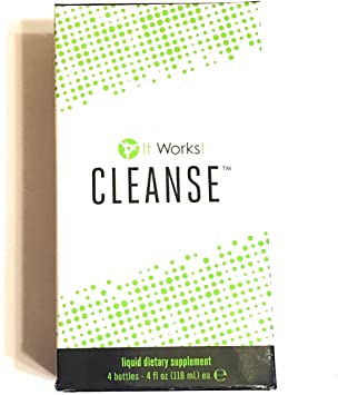 It Works! Cleanse 4 Pack Bottles