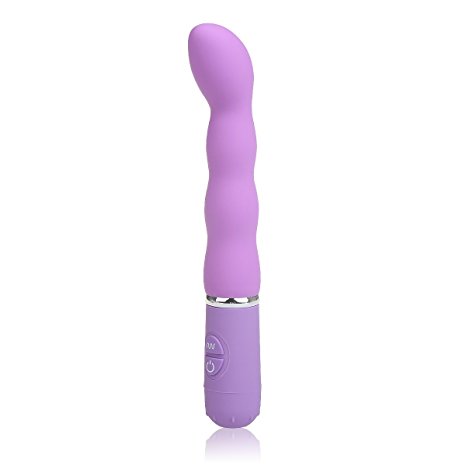 Vibrator, Shmily 10 Modes Silicone G Spot Vagina and Clitoris Vibrating Stimulate Adult Sex Toys Wand Massager For Women - Beginner's Vibe, Adult Products, Purple