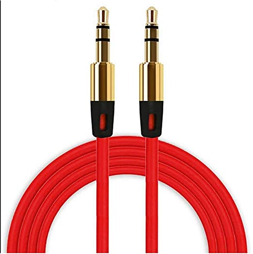 Aux Cable 3.5mm Audio line Male to Male Jack Stereo for Headset Car PC Phone (3 feet)