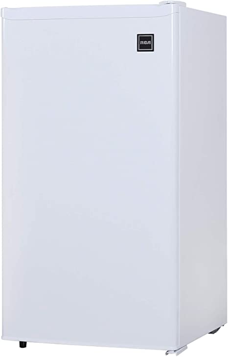 RCA RFR321-FR320/8 IGLOO Mini Refrigerator, 3.2 Cu Ft Fridge, White