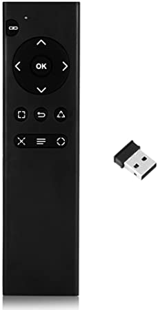 Media Remote Control for PS4, 2.4Ghz Wireless DVD Multimedia Remote Control with USB Receiver for Sony PlayStation 4