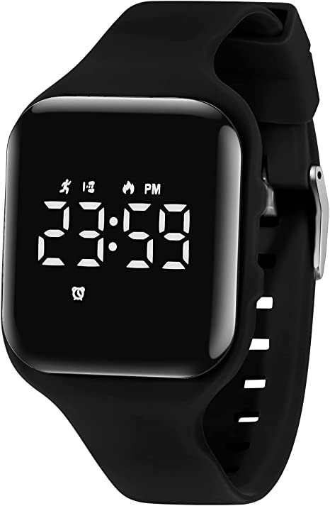 Kids Watches Digital Sport Watch for Girls Boys, Fitness Tracker with Alarm Clock, Stopwatch, No App Waterproof Watches for Teens Students Ages 5-12