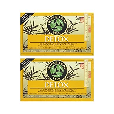 Triple Leaf Detox Tea - 20 bags (Pack of 2)