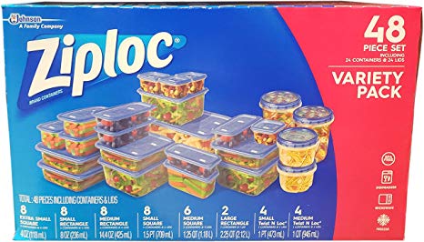 Ziploc Storage Set, 48 Count