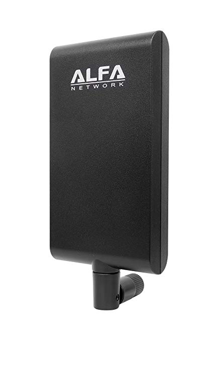 Alfa APA-M25 dual band 2.4GHz/5GHz 10dBi high gain directional indoor panel antenna with RP-SMA connector (compare to Asus WL-ANT-157)