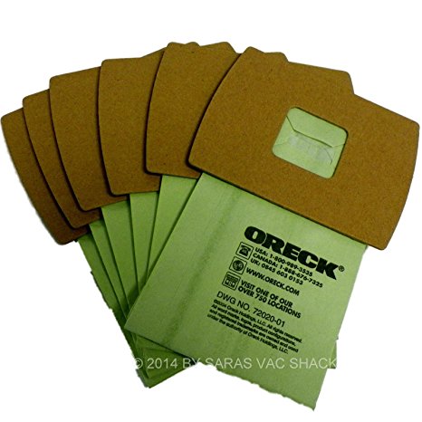 Genuine Oreck XL Buster B Canister Vacuum Bags PKBB12DW Housekeeper Bag 6 Pack