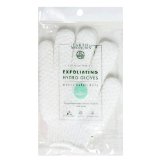 Earth Therapeutics Hydro Exfoliating Gloves White 1 pair Pack of 4