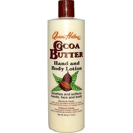 QUEEN HELENE Cocoa Butter Hand & Body Lotion 16 oz (Pack of 2)