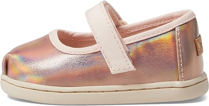 TOMS Unisex-Child Mary Jane Flat