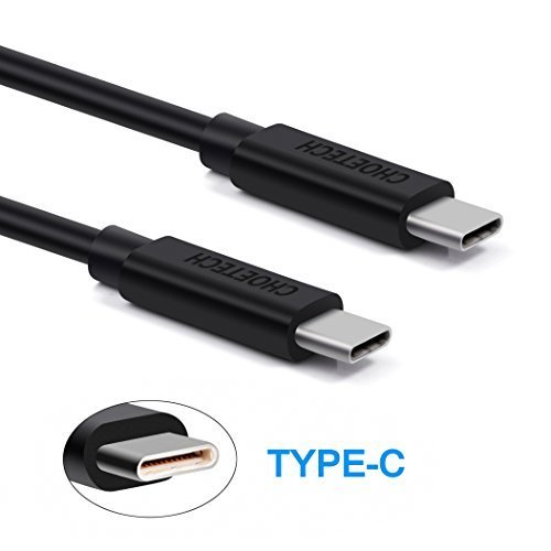 USB Type C Cable CHOETECH Hi-speed USB-C to USB-C Cable 10ft3m for USB Type-C Devices Including the new MacBook Nexus 5X Nexus 6P ChromeBook Pixel Nokia N1 Tablet LG G5 and More