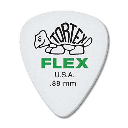 Dunlop Tortex Flex Standard .88mm Guitar Picks - 12 Pack