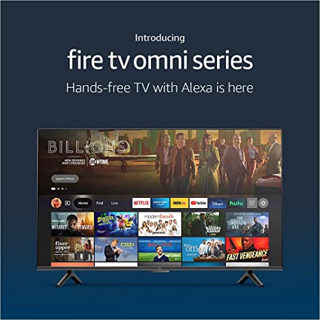 Introducing Amazon Fire TV 50" Omni Series 4K UHD smart TV, hands-free with Alexa