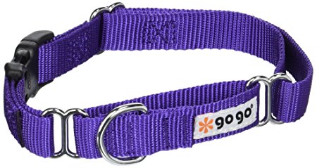 GoGo Martingale Dog Collar 3/4-Inch, Medium,