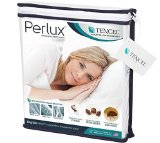 King Size Perlux Hypoallergenic Tencel 100 Waterproof Pillow Encasement - Vinyl PVC Phthalate and Pesticide Free - Includes Set of Two