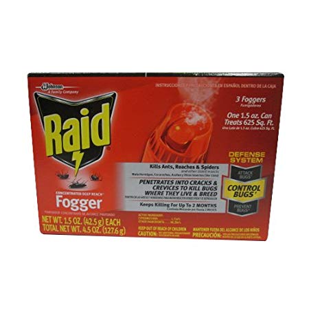 Raid Concentrated Deep Reach Fogger (Pack of 2)