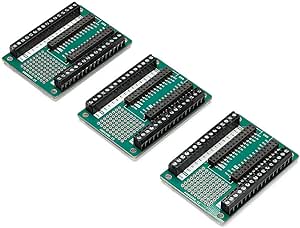 Arduino Nano Screw Terminal Adapter (3 Boards Pack) [ASX00037-3P]