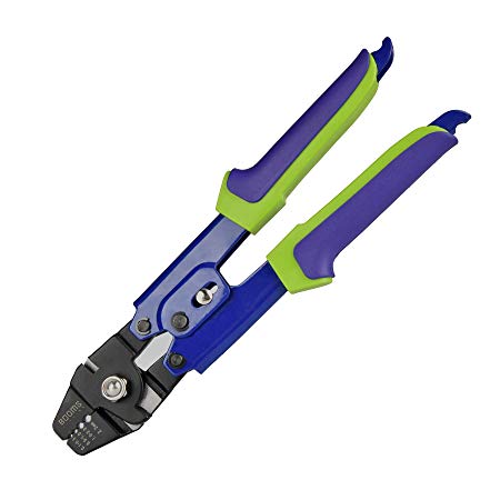 Booms Fishing CP1 Hand Crimper with Built-in Wire Cutters, for Easy Leader Making