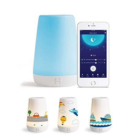 Hatch Baby Rest Night Light, Sound Machine and Time-to-Rise with Coverlets (On The Go)