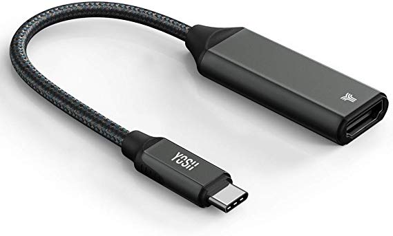 USB C to HDMI Adapter(4K@60Hz), USB Type-c to HDMI Adapter, Compatible with iPad Pro 2018, MacBook Pro/Air, iMac Pro, Dell XPS 15, Surface Book 2/Go, Chromebook, Samsung S8/S9, Huawei Mate 20, etc.