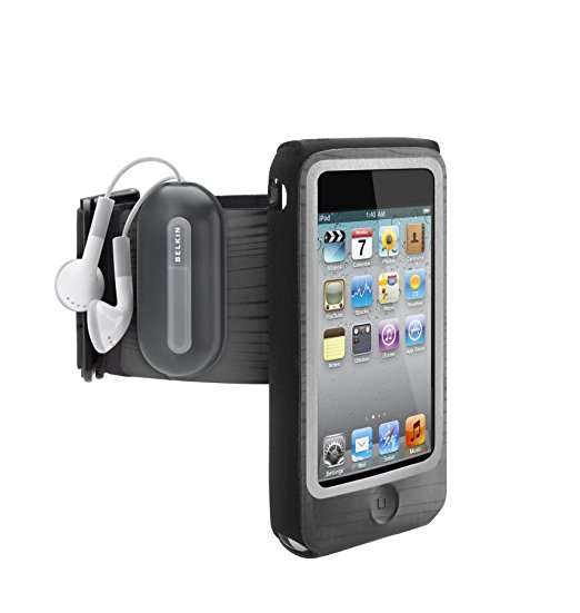 Belkin Fast Fit Armband for Apple iPod touch (Black/Blue)