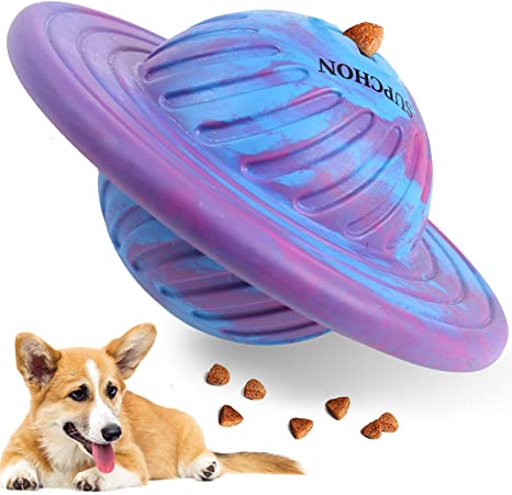 SUPCHON Interactive Dog Toys, Dog Puzzle Toys for Large Medium Dogs 100% Natural Rubber Dog Treat Dispensing Balls