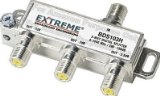 Extreme 3 Way Unbalanced HD Digital 1GHz High Performance Coax Cable Splitter - BDS103H
