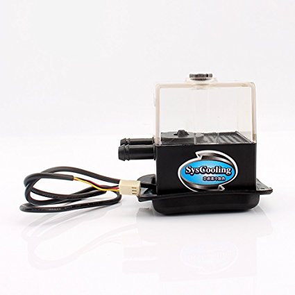 Yosoo 12V DC Low Noise Water pump&pump tank SC-300T for pc CPU Liquid Cooling System