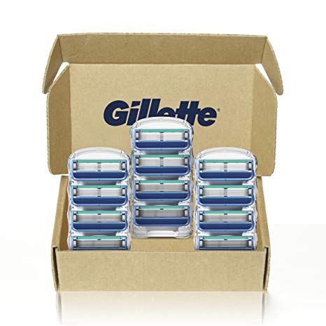 Gillette 5 Men's Razor Blade Refills, 12 Count