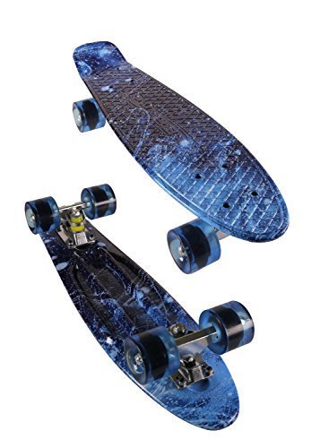 MoBoard 22" Vintage Style Graphic Complete Skateboard