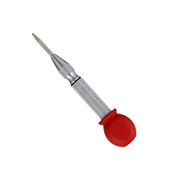 ABN Spring Loaded Center Punch, Automatic Center Punch Tool – Auto Center Punch, Awl Punch Hole Punch Tool, 5” Inch