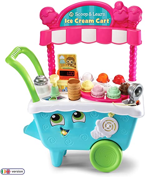 LeapFrog 80-600763 Scoop & Learn Ice Cream Cart, Multicolour