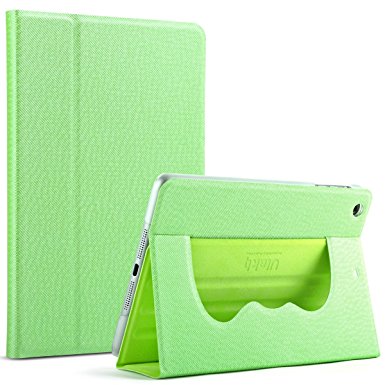 ULAK Ultra Slim 360 Rotating Smart Sleep / Wake Stand Case for Apple iPad Mini 1 / 2 / 3 - Green