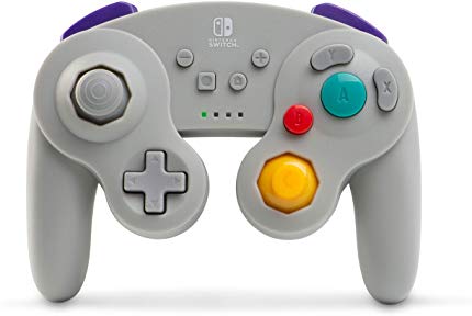 PowerA Wireless Controller for Nintendo Switch - GameCube Style Grey - Nintendo Switch