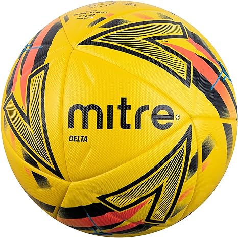 Mitre Unisex Soccer Ball Professional Delta