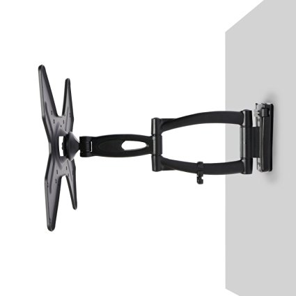 V7 WCL2DA55-2N Low Profile Articulating Wall Mount - Fits Displays from 10" to 43"