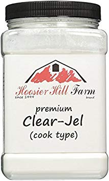 Hoosier Hill Farm Clear Jel Thickener (cook type) NON-GMO large bulk 2 3/4 lb.Jar