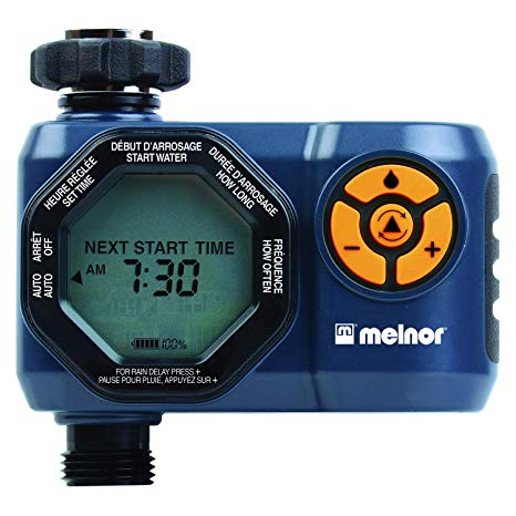 Melnor 15438-HDC Digital 1-Zone Water Timer, 1 Zone, 1 Zone