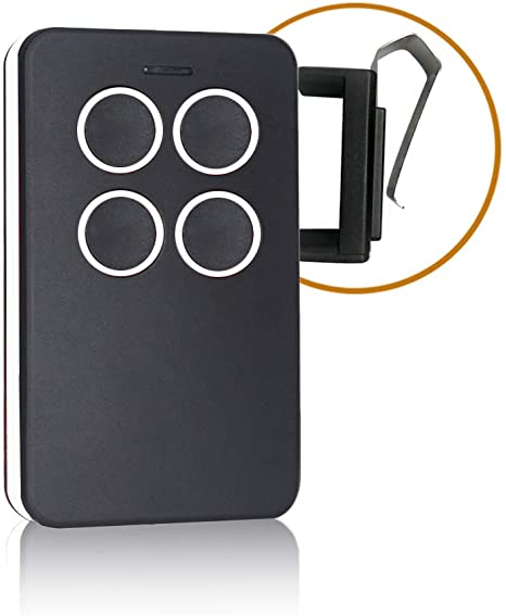 Universal Garage Door Opener Remote with Intellicode Security Technology,Control Up to 4 Garage Door Remote-Compatible with Genie Garage Door Openers(White)