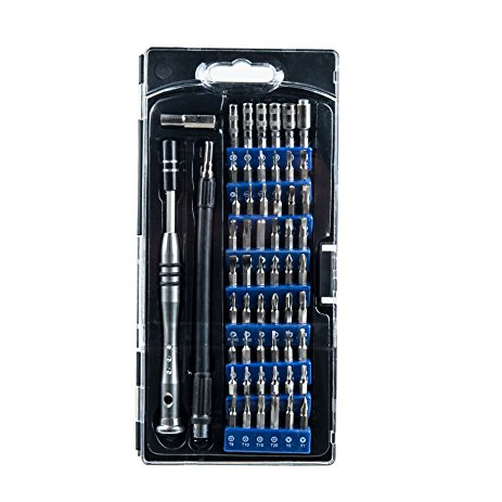 CO-Z All in One Precision Screwdriver Set, 58 in 1 Electronics Screwdriver Set, Magnetic Computer Repair Mini Screwdriver Set with 54 Bits