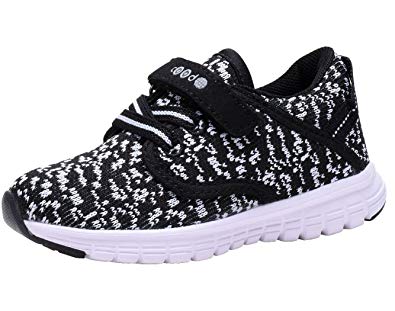 COODO Toddler Kid's Lightweight Sneakers Boys and Girls Cute Casual Running Shoes